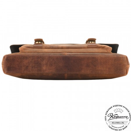 Кожаный портфель "Честер" (коричневый винтаж)